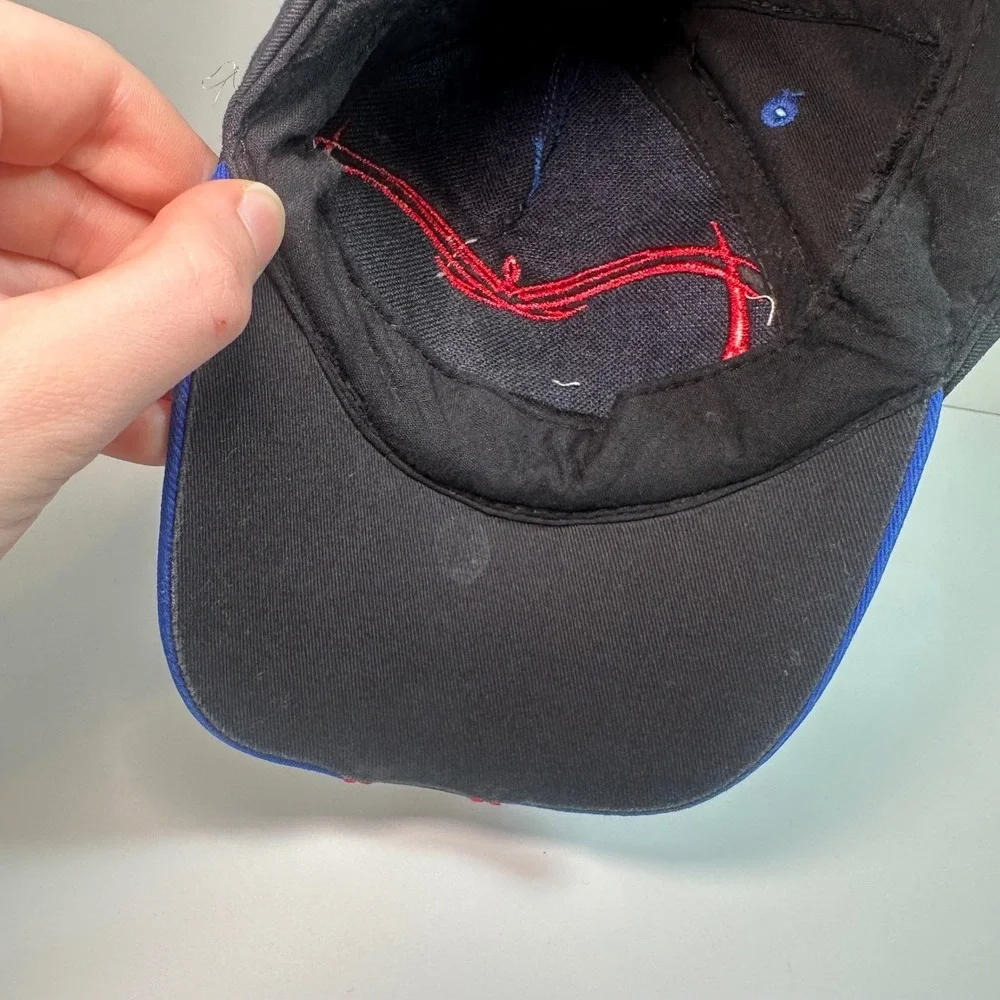 Disney Pixar Cars Lightning McQueen Ramone Boys Blue Black Hat Cap 53cm